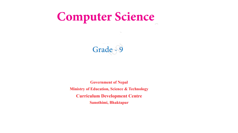 Computer CDC Grade 9